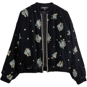 Next Tussenjas  goud / lichtgroen / zwart / zilver