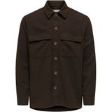Onspaul - Overshirt - Relaxed Fit - Lange Mouwen - Knoopsluiting