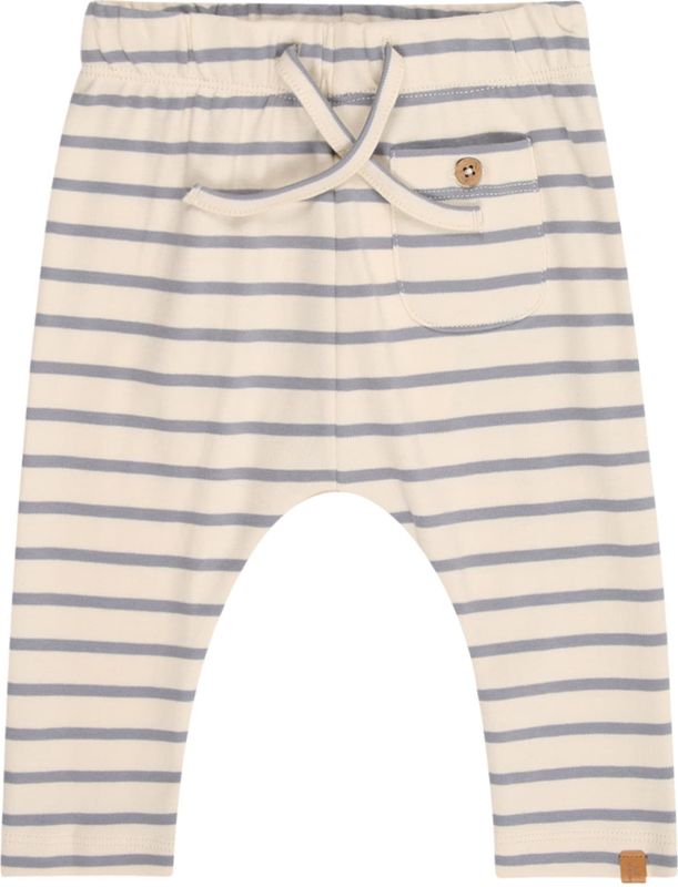 Lil'Atelier Broek 'NBMLIMIA'  ecru / grijs