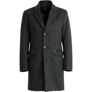 Ombre Tussenjas 'OM-COWC-0121'  donkergrijs / grijs gemêleerd