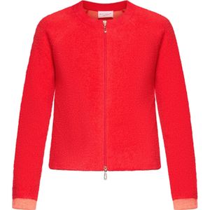 Betty Barclay Gebreid vest  rood
