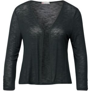 STREET ONE Gebreid vest 'Suse'  donkergroen