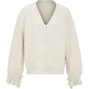 aleva Gebreid vest  lichtbeige