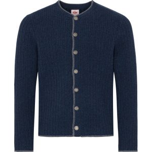 SPIETH & WENSKY - Gebreid Vest - Donkerblauw - Plauen