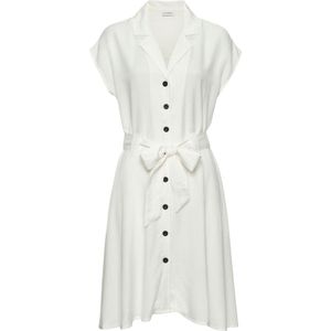 Blousejurk - Effen - Viscose - Losse Pasvorm - Kwartmouw