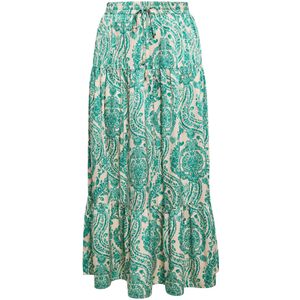 IZIA Rok  beige / smaragd / mintgroen