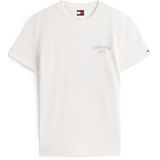 Tommy Jeans Shirt  lichtblauw / smaragd / oranje / wit