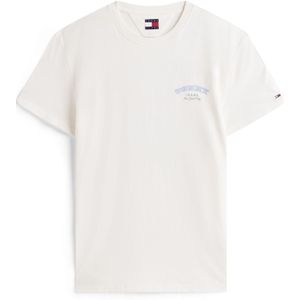 Tommy Jeans Shirt  lichtblauw / smaragd / oranje / wit