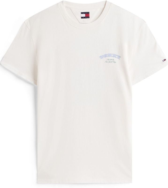 Tommy Jeans Shirt  lichtblauw / smaragd / oranje / wit