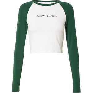 studioselect Shirt 'Isa'  donkergroen / zwart / wit