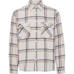 BLEND Overhemd  crème / lichtbruin / zwart / wit