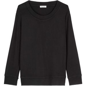 Marc O'Polo - Regular Fit - Shirt - Effen - Lange Mouwen - Geribde Boorden