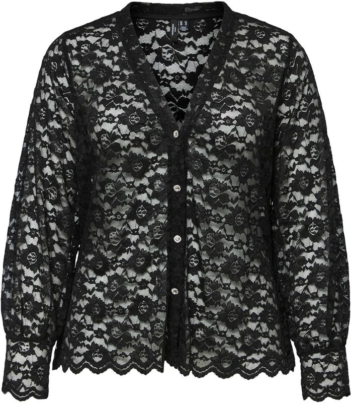 Vero Moda Curve Blouse 'VMDEA'  zwart