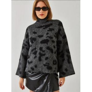 Bianco Lucci Trui  donkergrijs / zwart