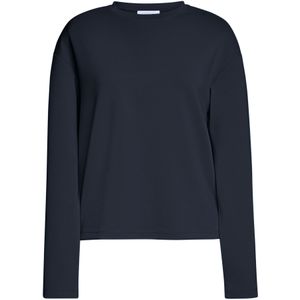 Rich & Royal - Sweatshirt 2409 T - Zwart - Oversneden Schouders - Ronde Hals