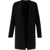 comma - Strickjacke - Geribd Vest - Lange Lijn