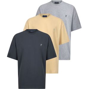 Jacey Quinn Shirt  beige / grijs