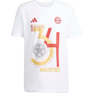 ADIDAS PERFORMANCE - Deutscher Meister 2025 - Functioneel Shirt - Bruin/Geel/Donkeroood/Wit - Jersey