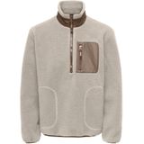 Onsyuri - Fleece Jas - Hoge Hals - Lange Mouwen - Ritssluiting - Werkjassen