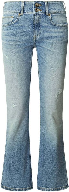 Pepe Jeansvoor vrouwen. PL2048772WB Jeans flare Venus blauw (24/30), Casual, Katoen, Denim