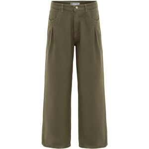 Dandalo Bandplooibroek  kaki