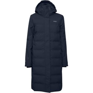 North Bend Outdoormantel 'Marta'  donkerblauw / wit