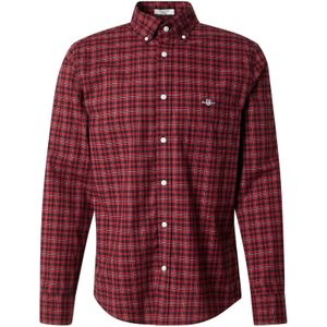 GANT Overhemd 'CLASSIC'  rood / donkerrood / zwart / wit