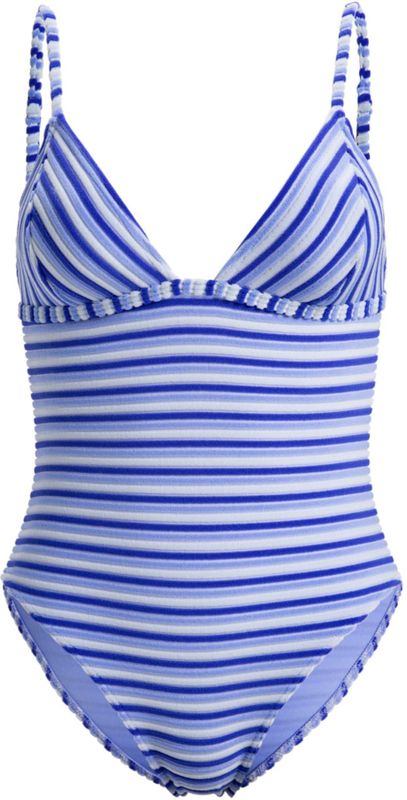 ROXY Badpak 'Party Wave'  saffier / wit