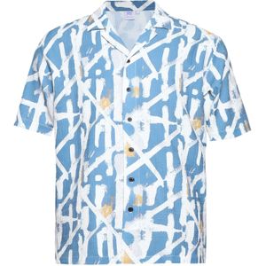 Campus Sutra Overhemd 'Tami'  blauw / offwhite