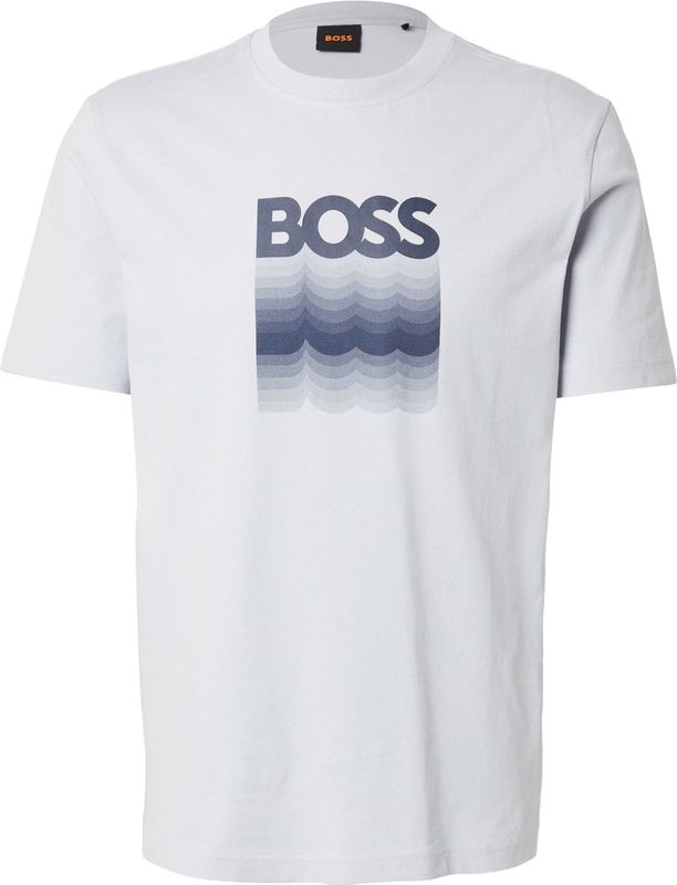 BOSS Shirt 'Insignia'  marine / duifblauw / rookgrijs / lichtgrijs