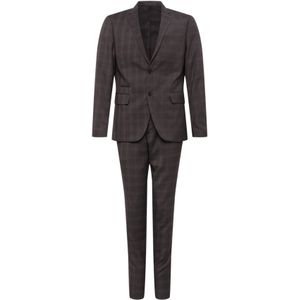 Pakken - Geruit - Licht Gevoerd - Slim Fit