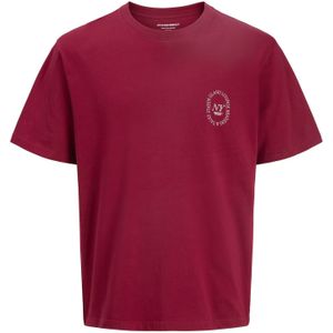 JACK & JONES Shirt  taupe / lichtgroen / grenadine / wit