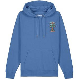 Watapparel Sweatshirt ' Adventure is everywhere '  blauw / gemengde kleuren