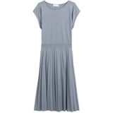 Marc O'Polo - Jerseyjurk - Duifblauw - 3/4 Lengte - Ronde Hals