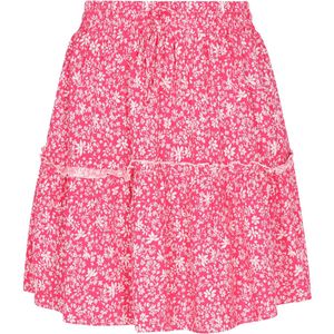 swirly Rok 'Back To School'  pink / wit