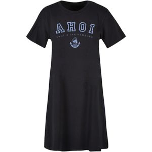 F4NT4STIC Jurk  blauw / zwart