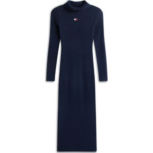 Tommy Jeans Gebreide jurk  navy / rood / wit