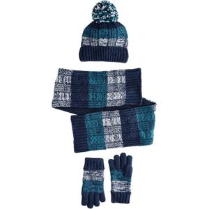 Next Set  cyaan blauw / donkerblauw / wit