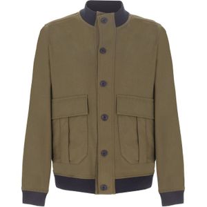 Distretto12 Tussenjas 'Berth'  navy / olijfgroen