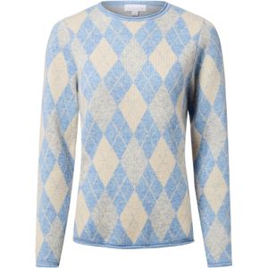 Brookshire Trui  beige / lichtblauw