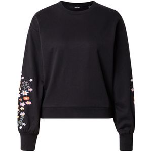 VERO MODA Sweatshirt 'VMSELIN'  lila / oranje / zwart / wit