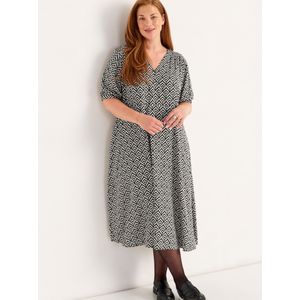 Cellbes of Sweden Jurk  zwart / wit