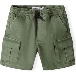 MINOTI Broek  groen gemêleerd