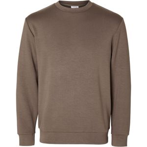 SELETED HOMME - SLHEMANUEL - Sweatshirt - Morel - Ronde Hals