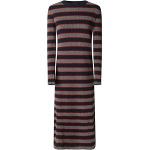 Pepe Jeans - PL9537715 - Jurk - Marineblauw - Lange Mouwen - Casual