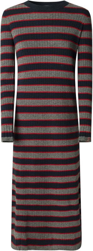 Pepe Jeans - PL9537715 - Jurk - Marineblauw - Lange Mouwen - Casual