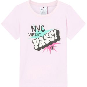 Champion Authentic Athletic Apparel Shirt  aqua / pastelroze / zwart / wit