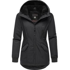 Ragwear Functionele jas 'Dowey Warm Rain'  zwart