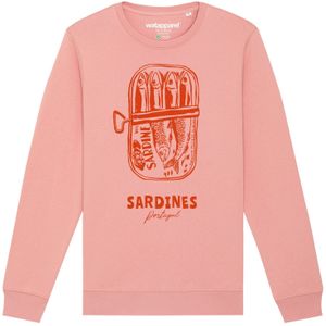 Watapparel Sweatshirt 'Sardines Portugal'  oranje / rosa