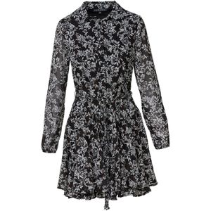 KOROSHI Jurk  zwart / wit